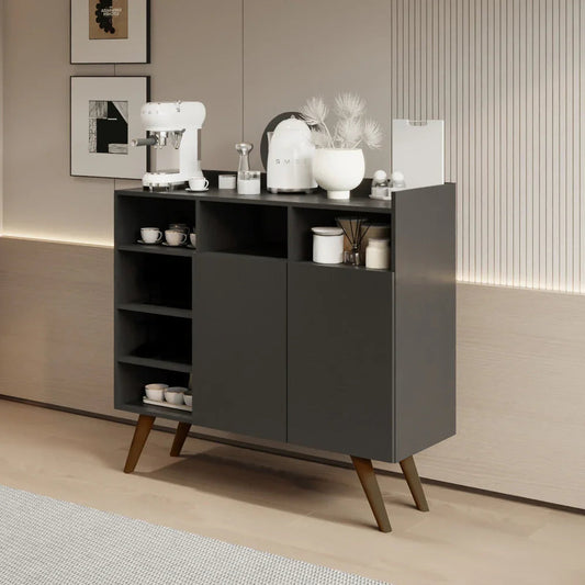 أركان ركن قهوة كوفي كورنر خشب MDF  - مقاس 90x39x90 سم