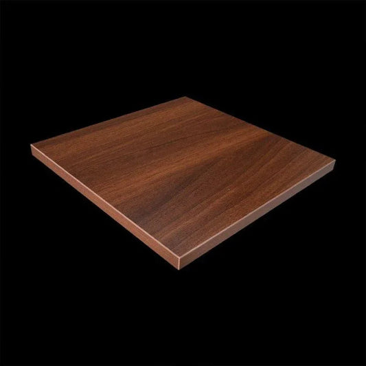 أركان ركن قهوة خشبي MDF مع أرفف 90x38x90 سم  - بني