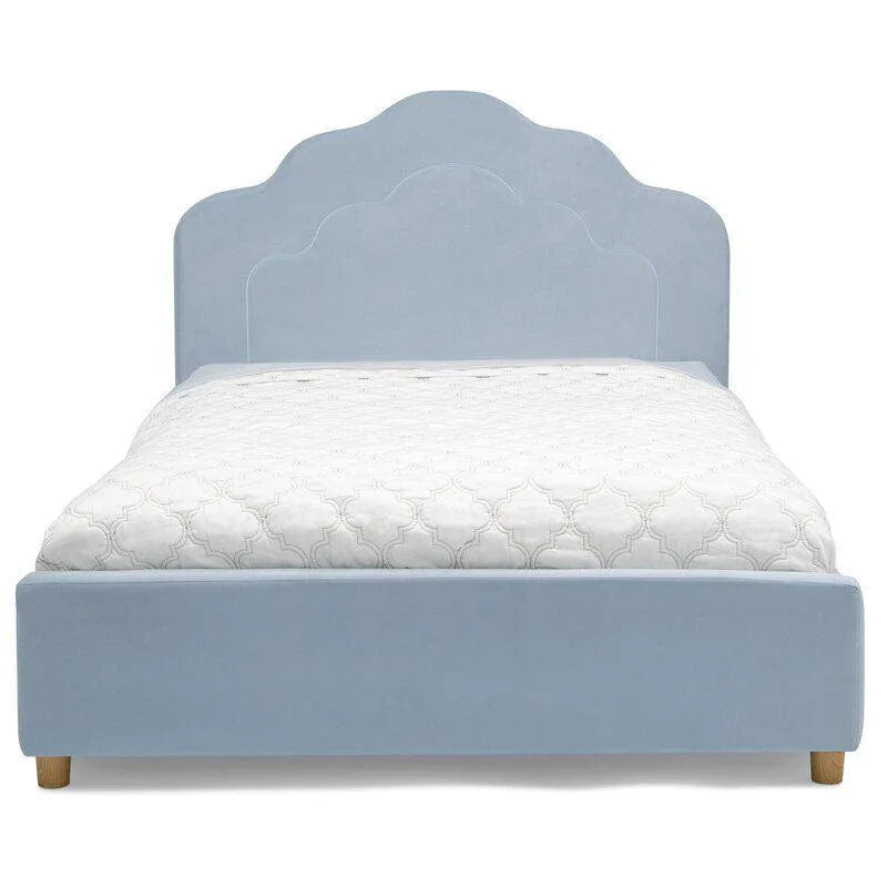 أركان سرير اطفال قماش وخشب MDF من أركان - مقاس 120×200×140 سم