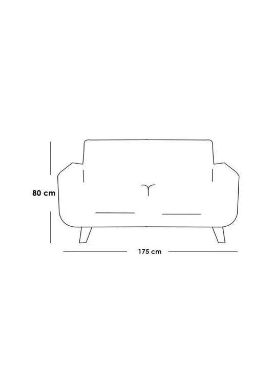 أركان أركان كنبة - 175×80×85 سم - رمادي - AL-109